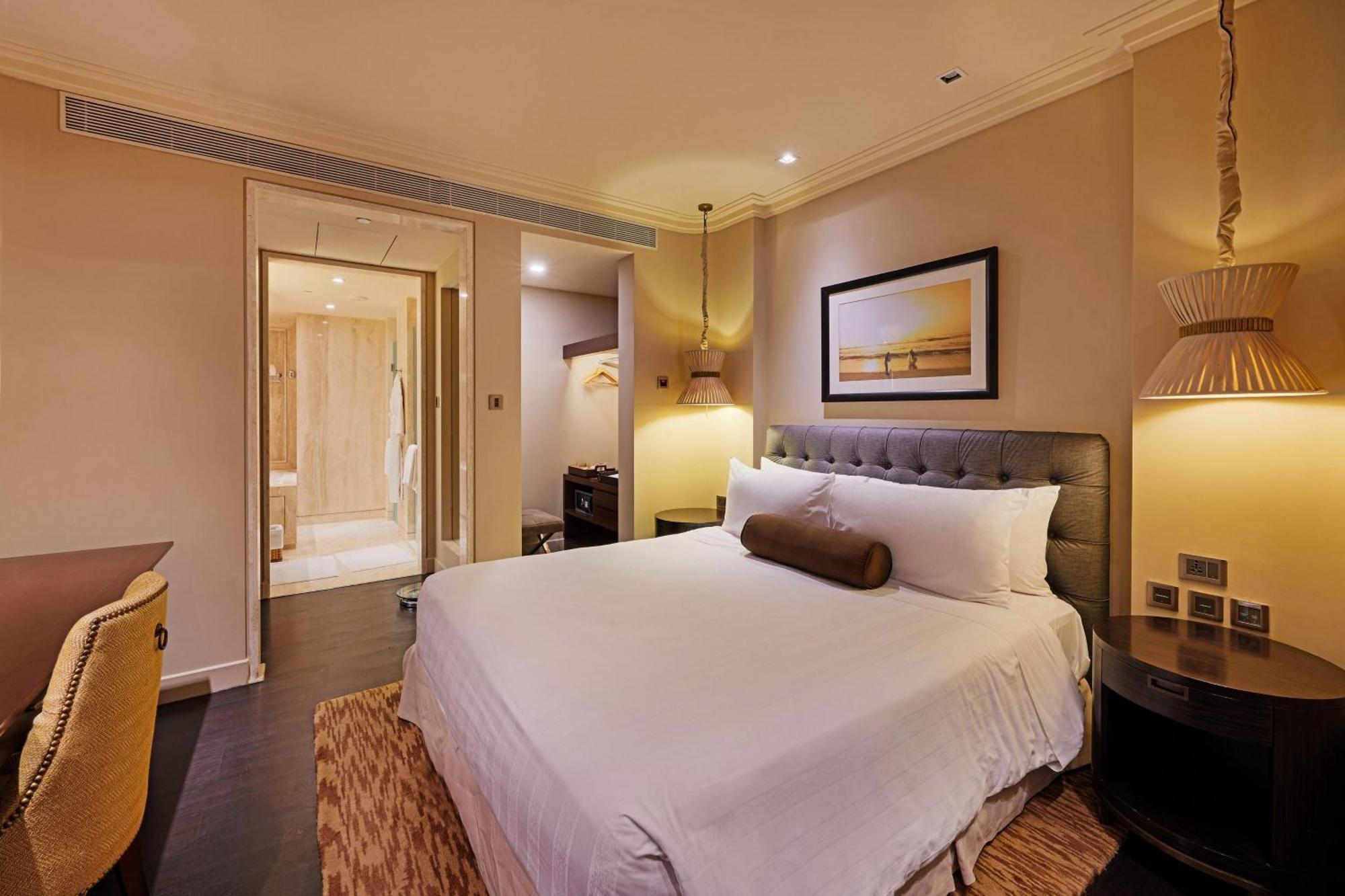 Itc Grand Chola, A Luxury Collection Hotel, Madrás Exterior foto A bedroom at the hotel